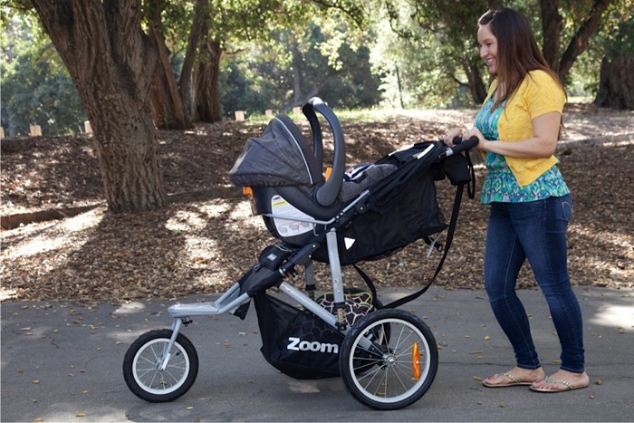 jogging stroller with car seat adapter