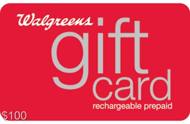 walgreens $100 gift card