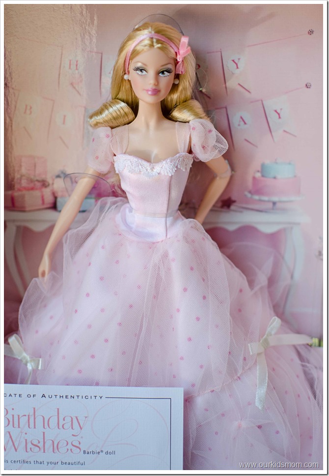barbie collector birthday wishes doll