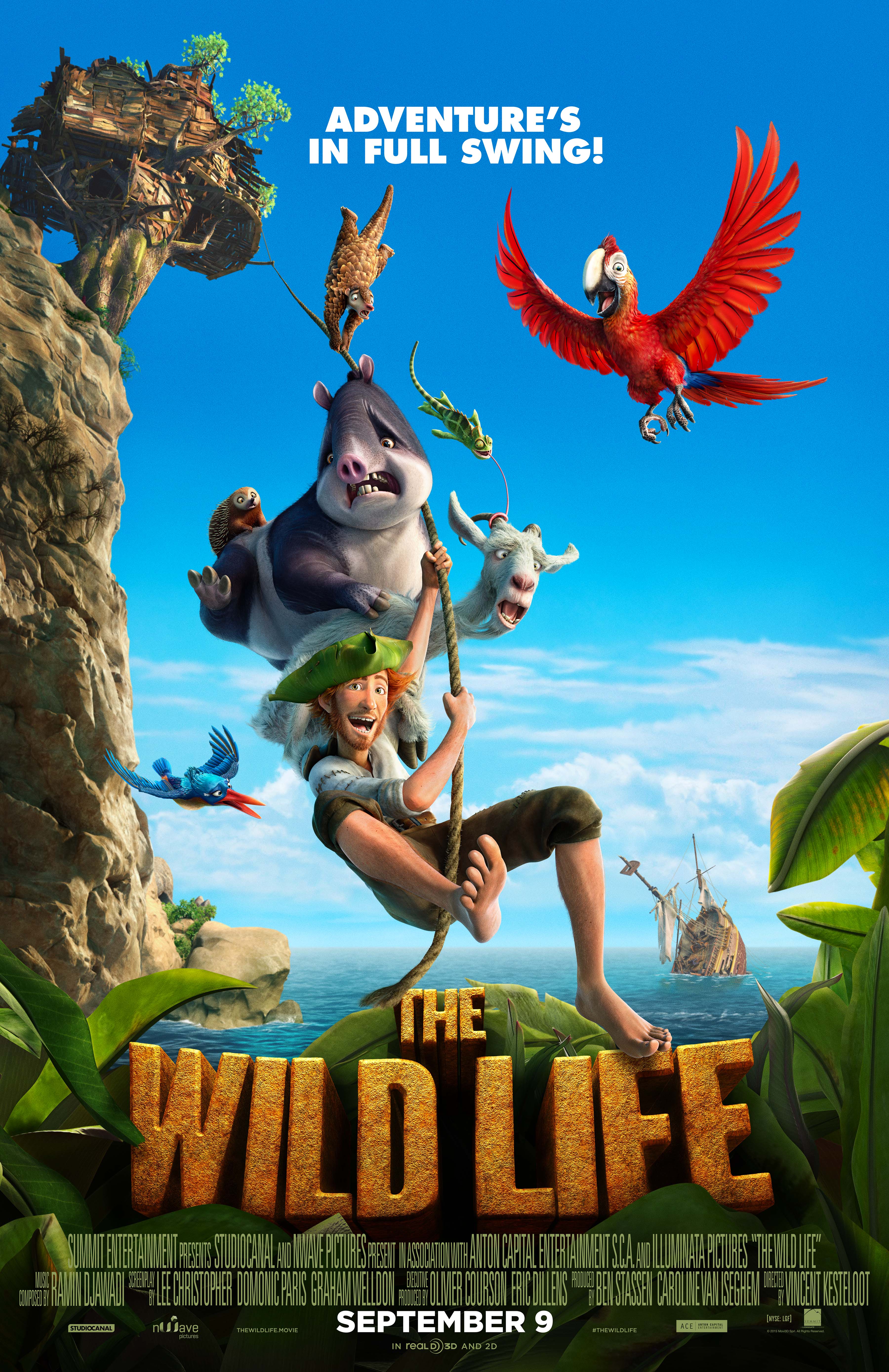 The Wild Life In Theaters Sept 9 25 Visa GIVEAWAY ends 9/5