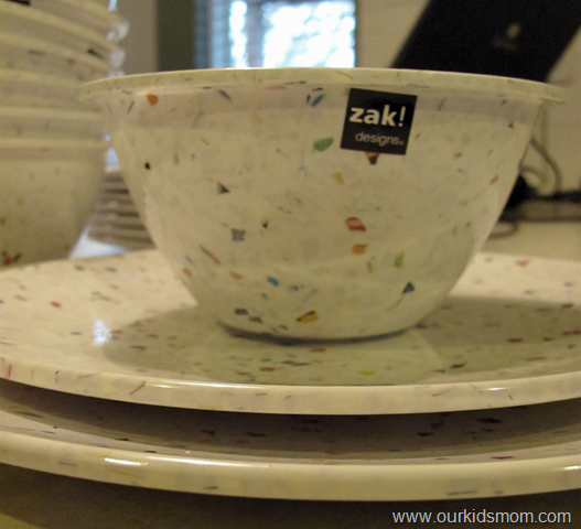 Kitchen Prep Zak Designs Recycled Red Confetti Extra Large Mixing Bowl