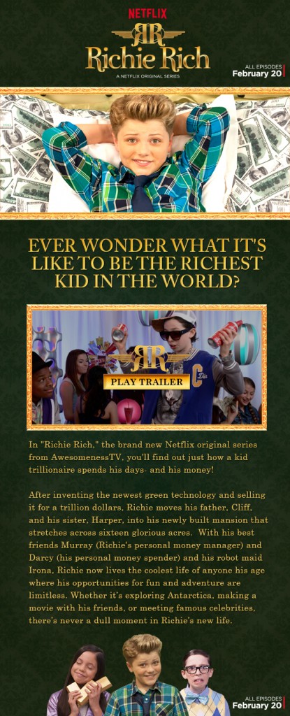 Richie Rich | A Netflix Original Series February 20